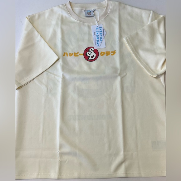 SnowDay Men’s Club Vintage House Tee in Cream Size: XXL NWT - Picture 2 of 12